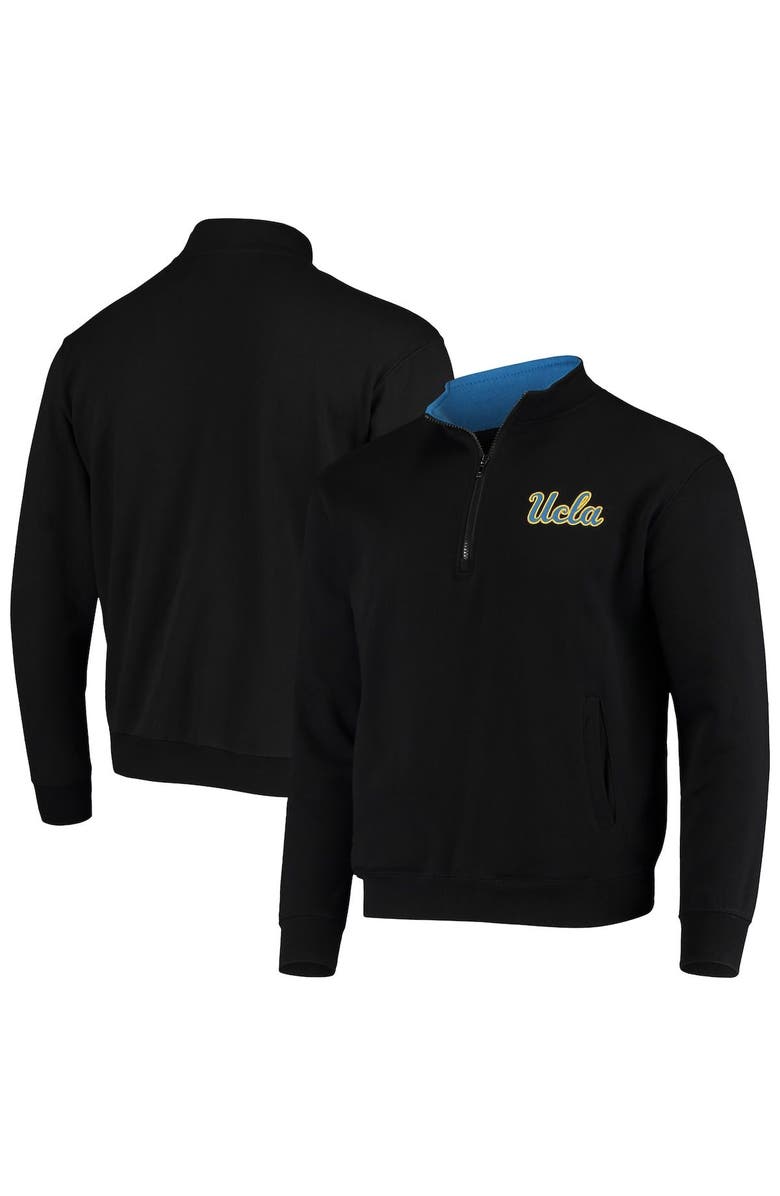 COLOSSEUM Men's Colosseum Black UCLA Bruins Tortugas Logo Quarter-Zip Jacket, Alternate, color, 