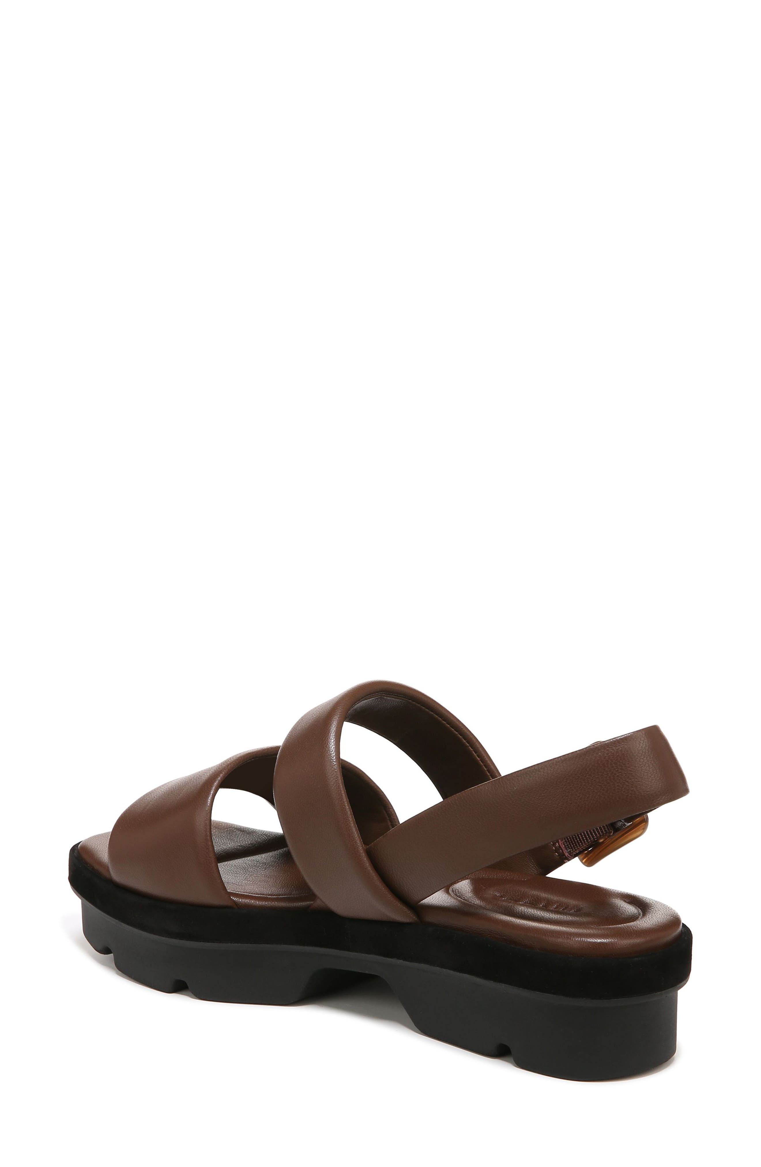 Bowie Lug Sandal, Alternate, color, REDWOOD