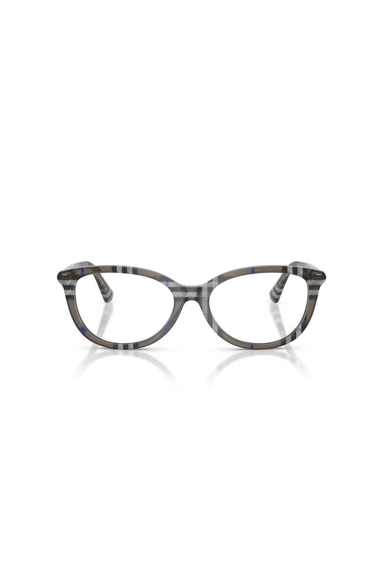 Burberry 54mm Cat Eye optical glasses, Alternate, color, Grey