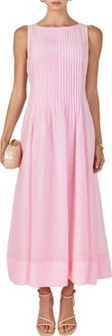 Endless Rose Pleat Bodice Sleeveless Dress