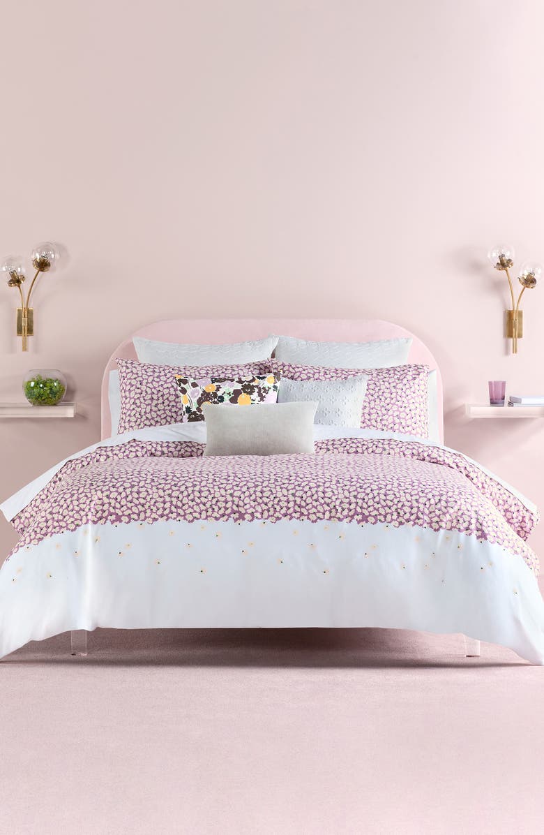 Kate Spade New York carnation comforter & sham set, Main, color, 
