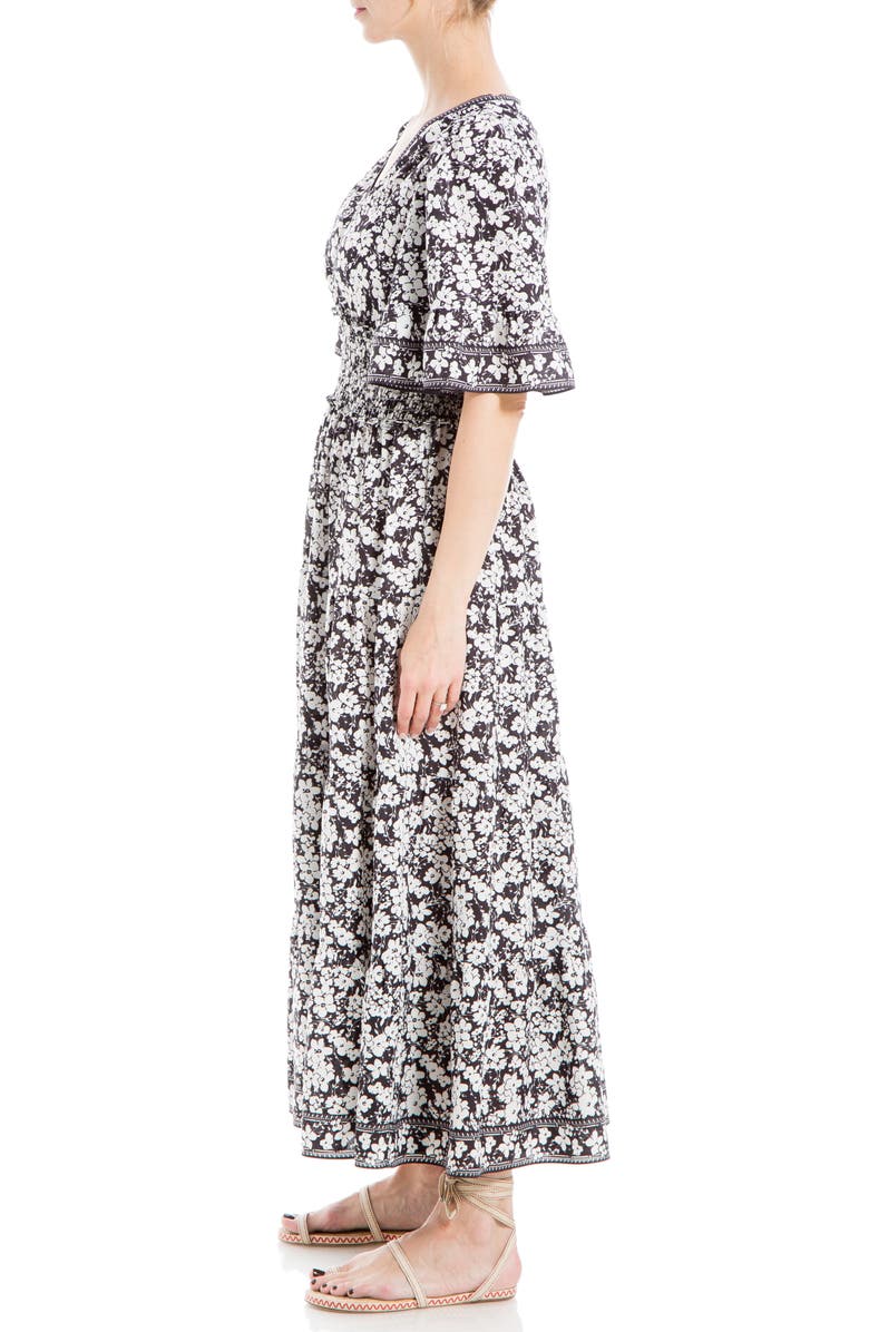 MAX STUDIO Smocked Waist Midi Dress, Alternate, color,