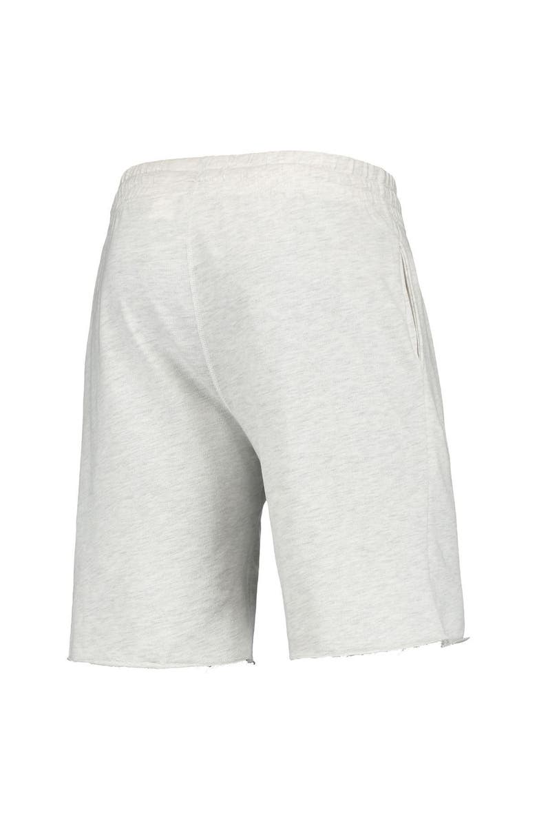 CONCEPTS SPORT Men's Concepts Sport Oatmeal Los Angeles Angels Mainstream Logo Terry Tri-Blend Shorts, Alternate, color, Oatmeal