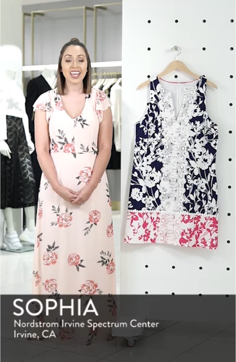 Stretch Cotton A-Line Dress, sales video thumbnail