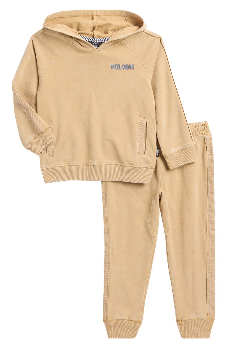 Volcom Kids' French Terry Hoodie & Joggers Set, Main, color, 