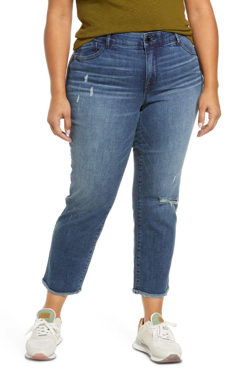 Wit & Wisdom 'Ab'Solution Stretch Skinny Crop Jeans, Main, color,