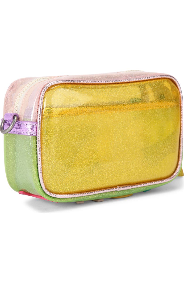 Kurt Geiger London Small Southbank Vinyl Clear Camera Crossbody Bag, Alternate, color,