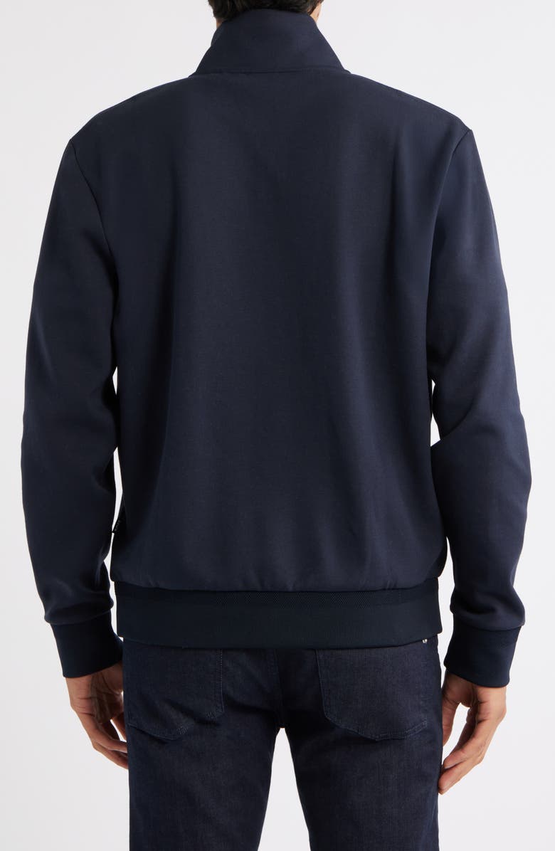 BOSS Shepherd Zip Front Cotton Blend Jacket, Alternate, color, 