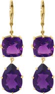 EFFY Amethyst Double Drop Earrings