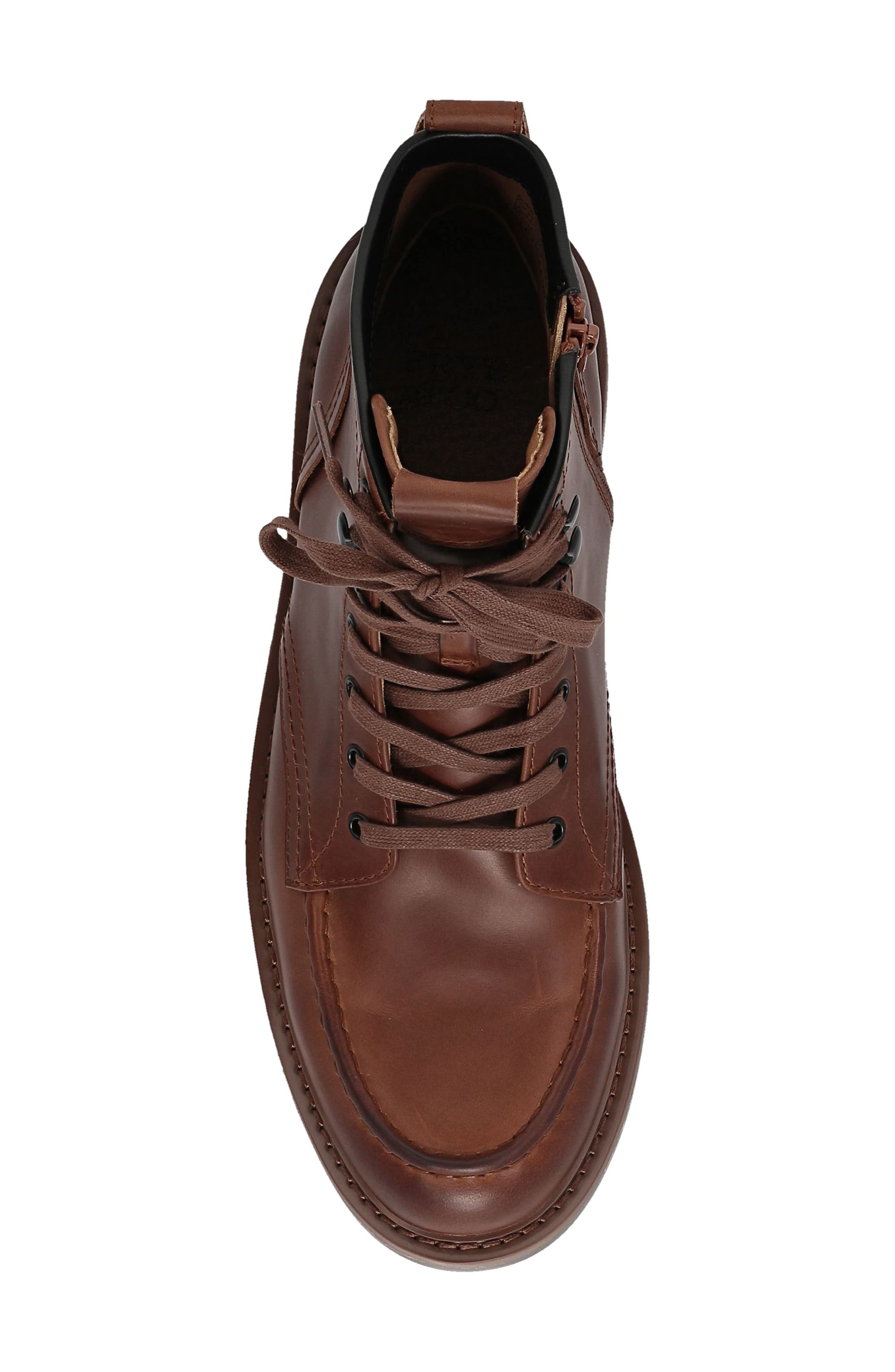 Dunn Leather Lace Up Boot, Alternate, color, WHISKEY