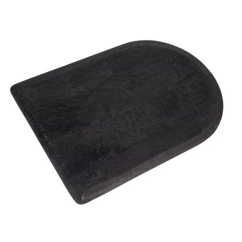 Gourmet Noir Mango Wood Cheese and Cutting Board