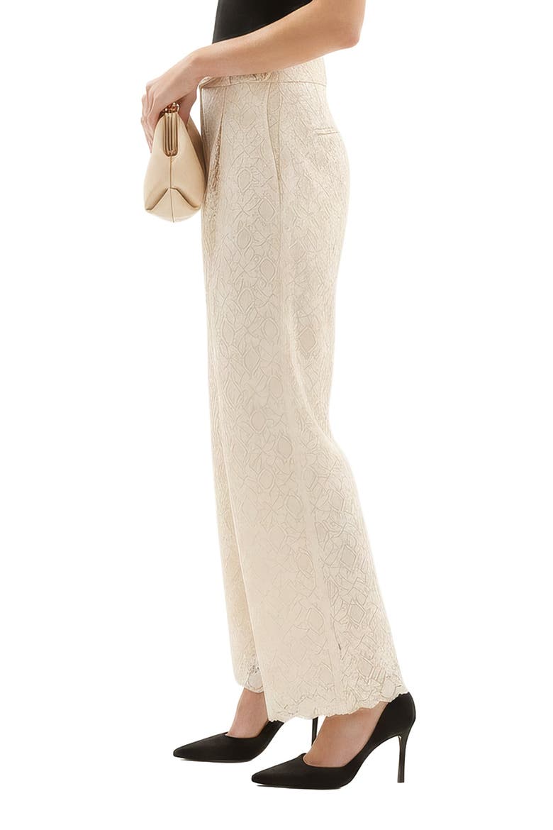 Calipo Lace Trouser, Alternate, color, White