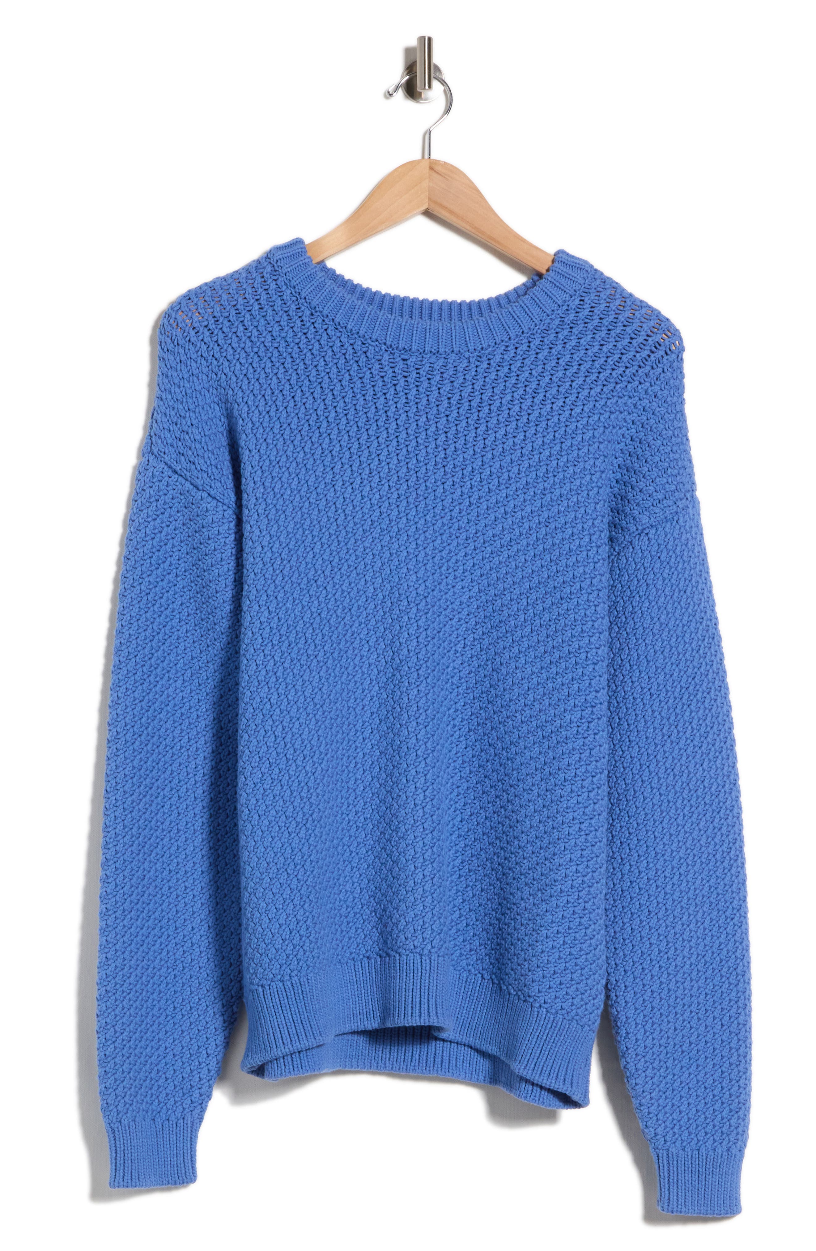 The Regatta Crewneck Cotton Blend Sweater