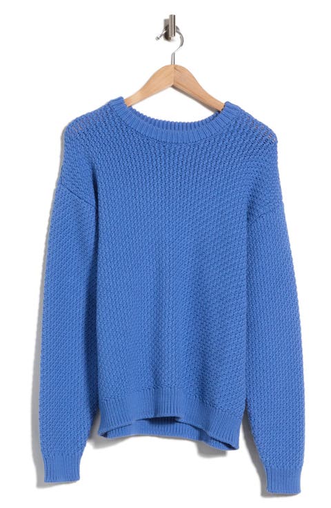 The Regatta Crewneck Cotton Blend Sweater