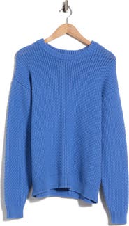FRAME The Regatta Crewneck Cotton Blend Sweater