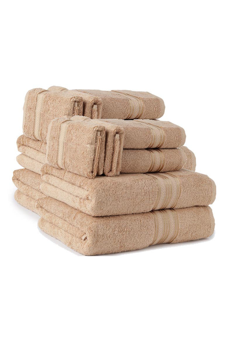 12-Piece Premium Cotton Towel Set, Main, color, TAUPE