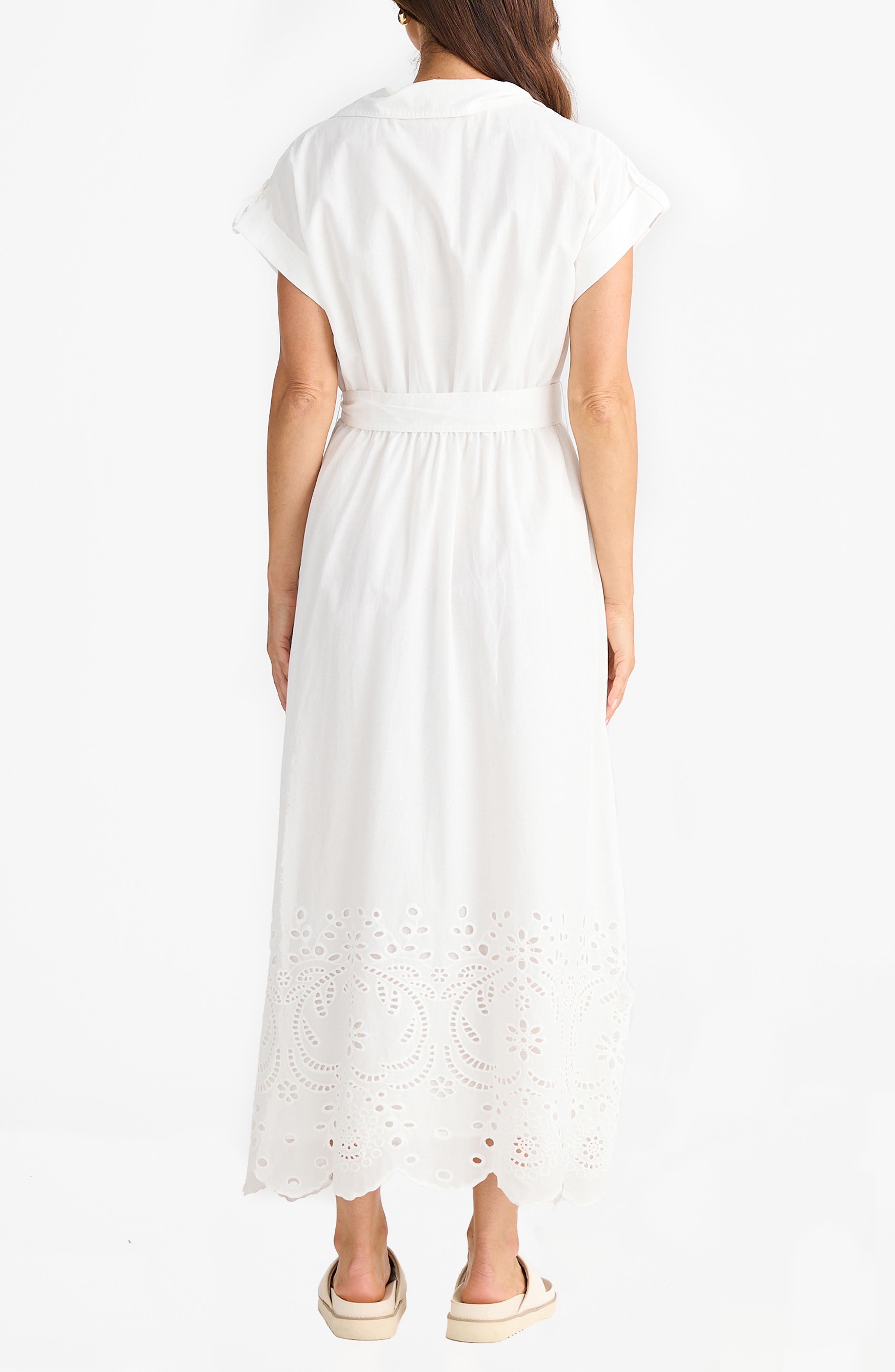 Versailles Cutwork Maxi Shirtdress - image 2