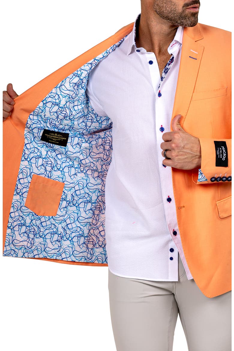 Socrates Martyr005 Sport Coat, Alternate, color, ORANGE