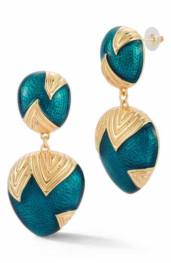 Geometric Drop Earrings