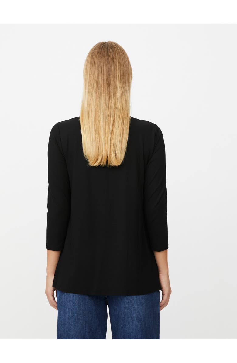 Masai Copenhagen MaCecille 3/4 Sleeve T-Shirt, Alternate, color, Black