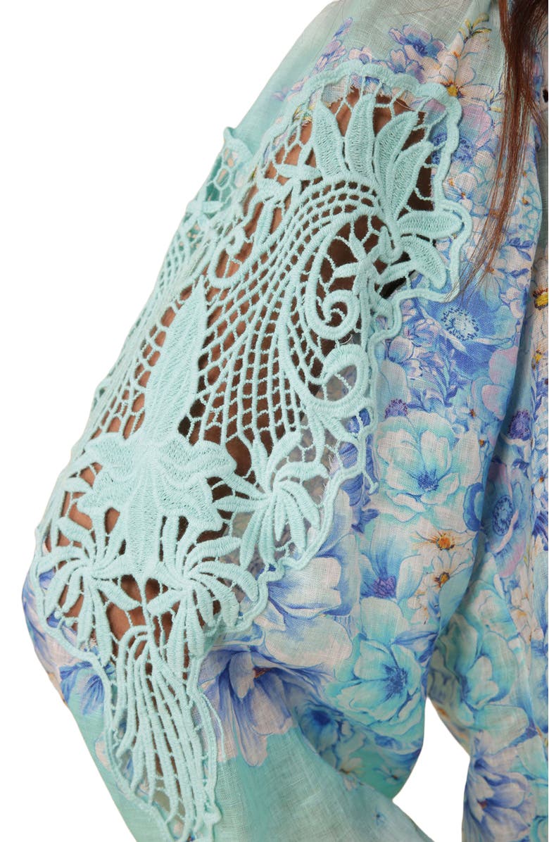 Hale Bob Reese Linen Top, Alternate, color, 