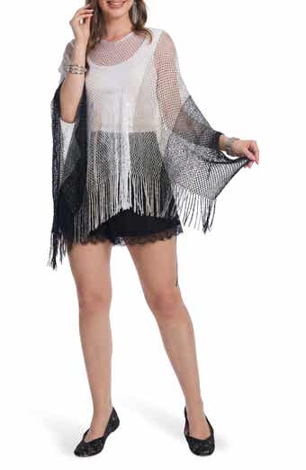 Crochet Fringe Poncho