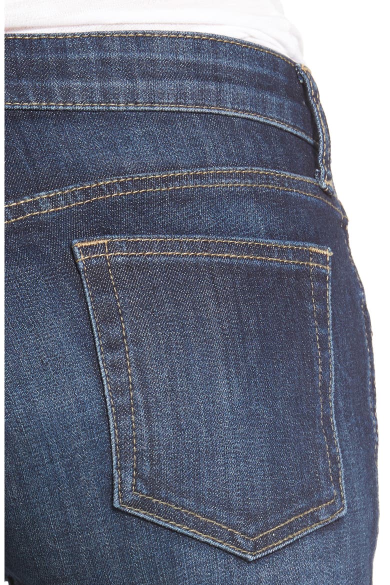Gidget Denim Cutoff Shorts, Alternate, color, STIMULATING