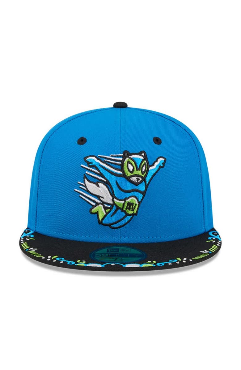 New Era Men's New Era  Blue/Black Richmond Flying Squirrels 2026 Copa De La Diversion 59FIFTY Fitted Hat, Alternate, color, Blue