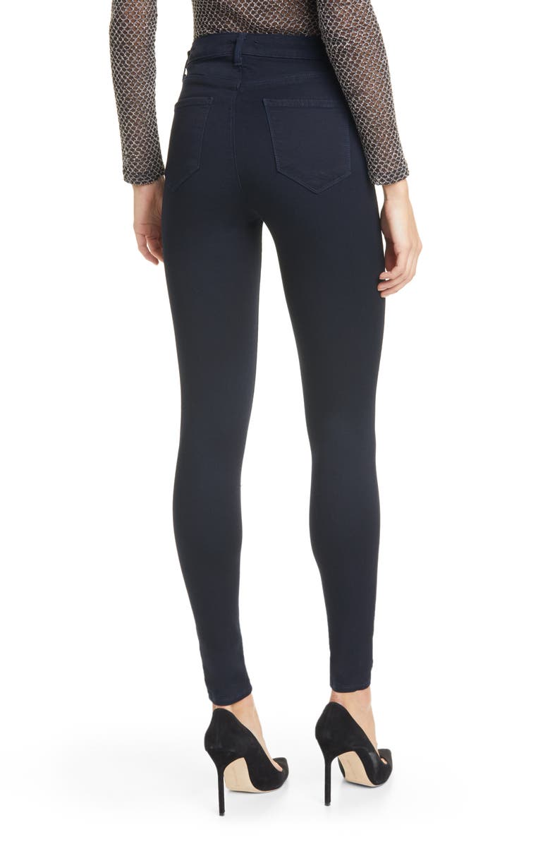 L'AGENCE Marguerite High Waist Skinny Jeans, Alternate, color, 