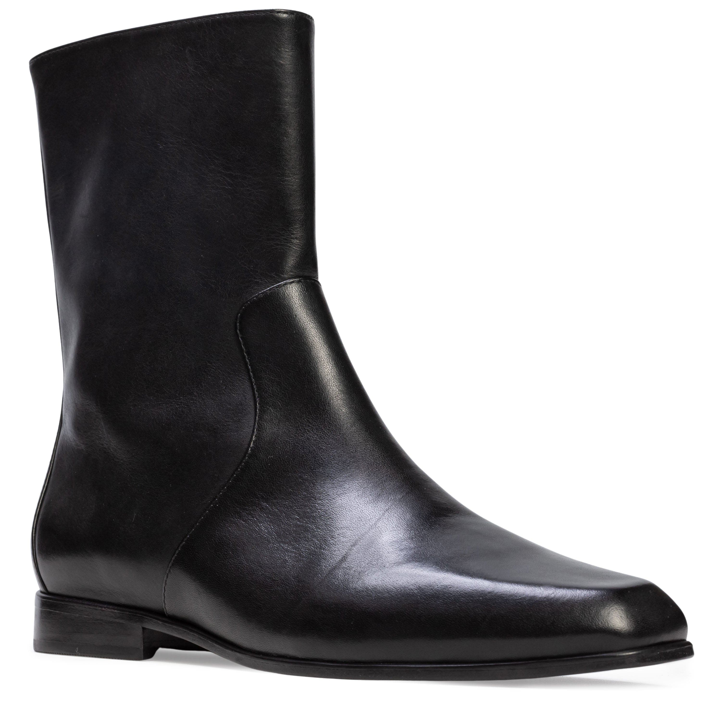 Aries Boot, Alternate, color, Black Leather