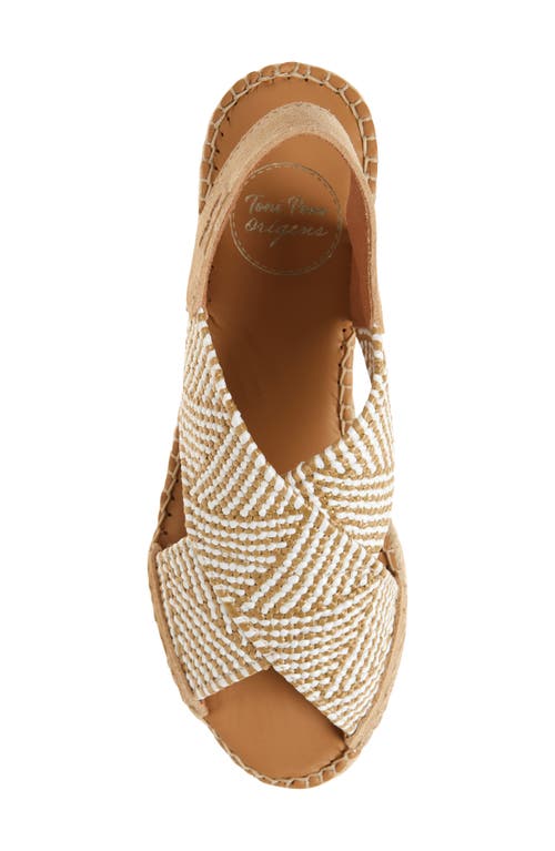 Toni Pons Masai Espadrille Wedge Sandal In Pedra