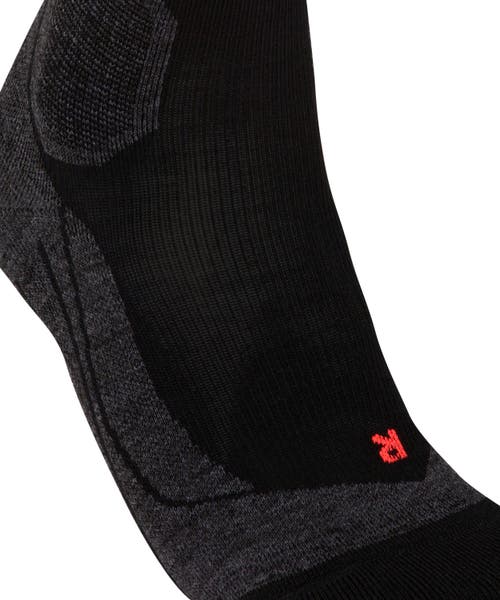 Falke Sk Compression Wool Ski Socks In Black