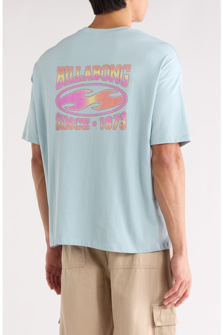 Nice Vibes Graphic T-Shirt, Alternate, color, DUSK BLUE