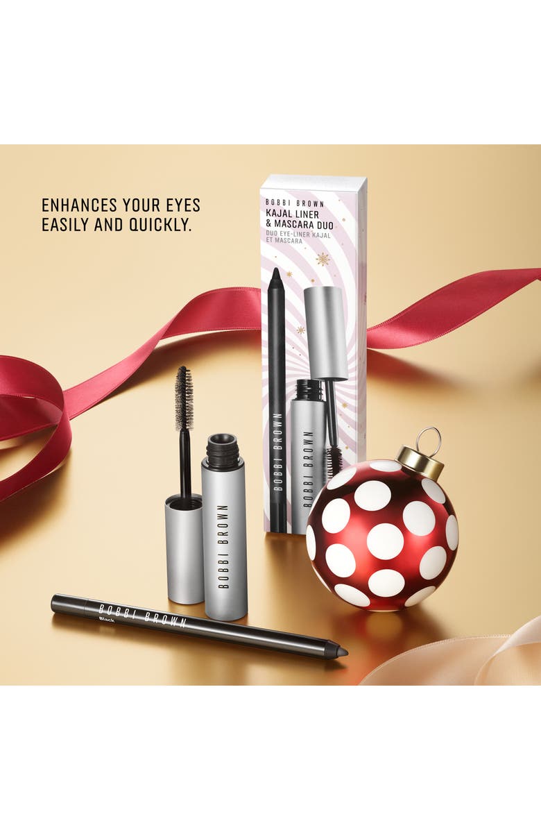 Bobbi Brown Kajal Eyeliner & Mascara Set (Limited Edition) $69 Value, Alternate, color, Black/ Black