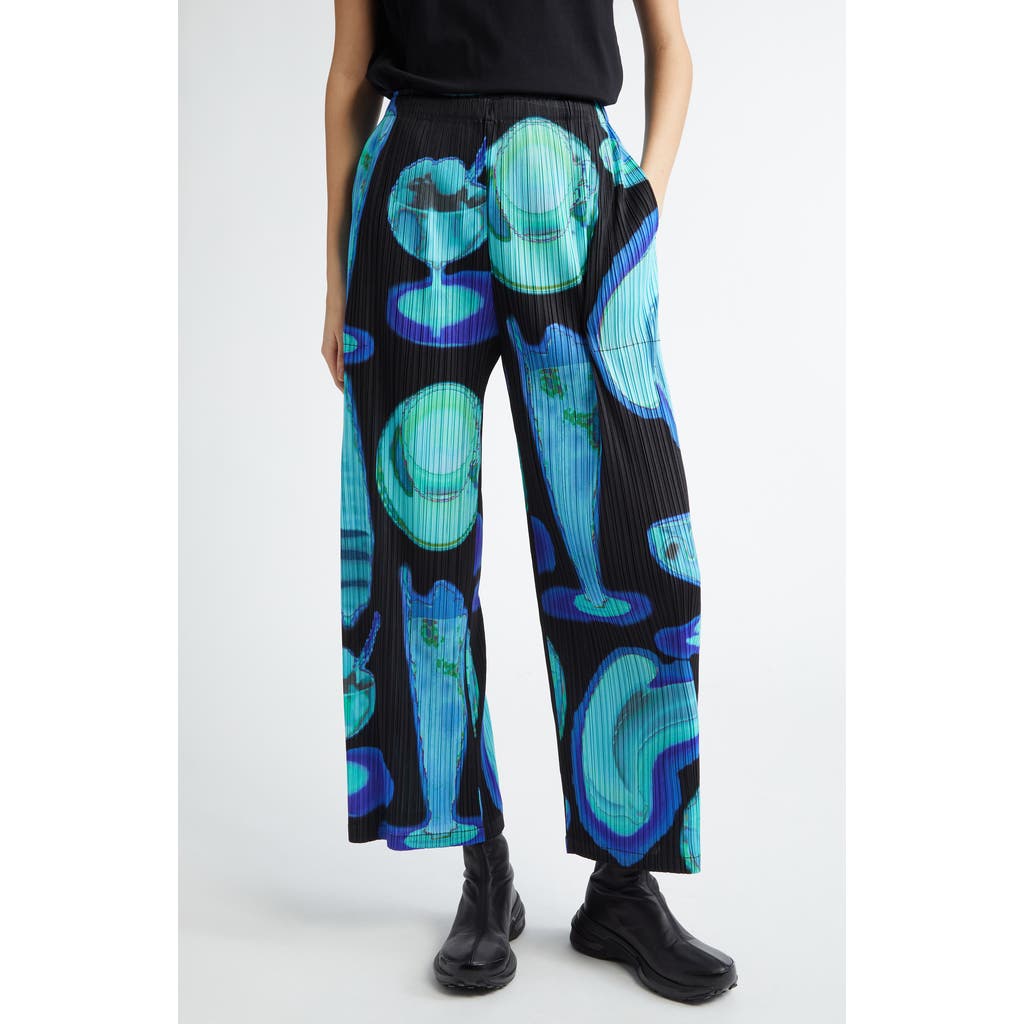 Issey Miyake Thermal Foods Trousers In Black