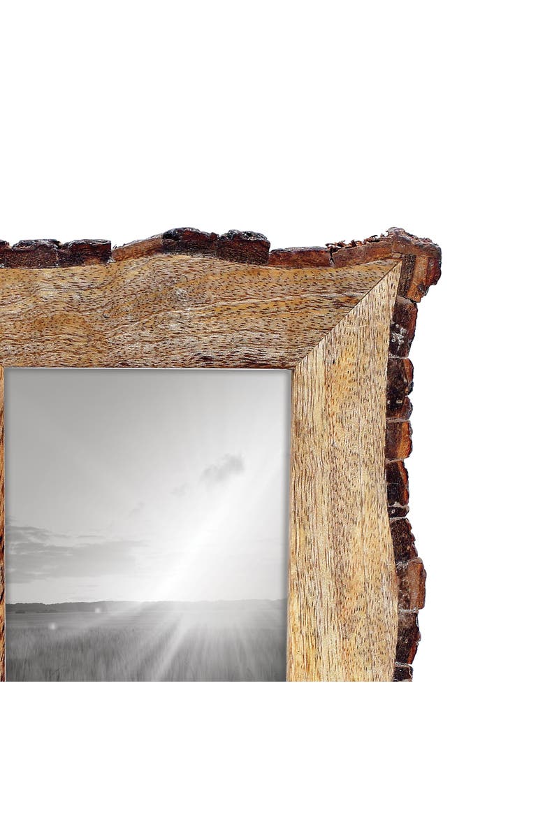 Rustic Live Edge 4 x 6 inch Decorative Wood Picture Frame, Alternate, color, Brown
