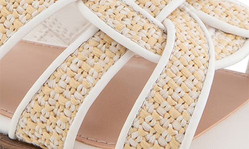 Bcbgeneration Meltem Slide Sandal In Natural