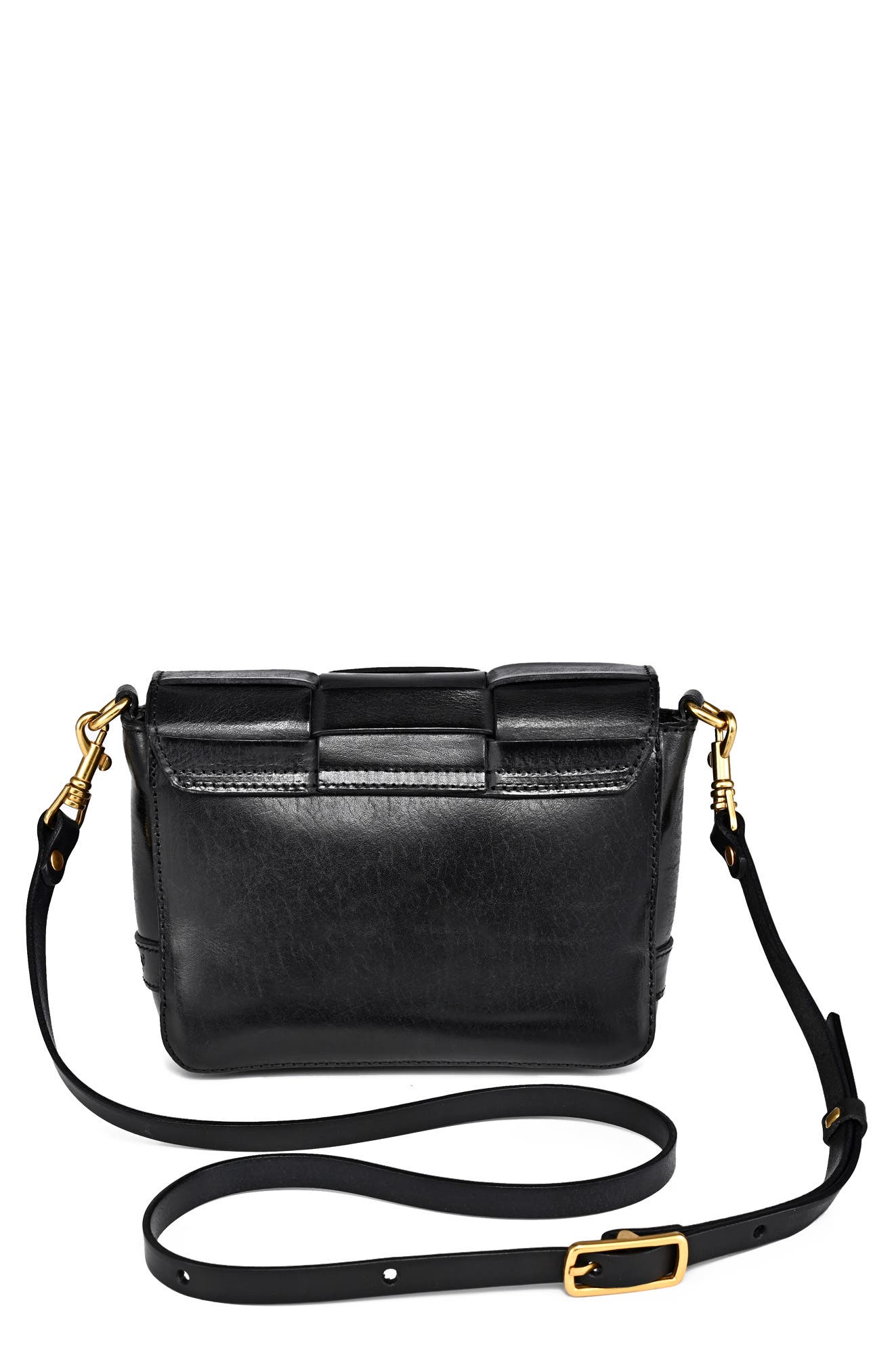 OLD TREND Lupi Woven Leather Crossbody Bag, Alternate, color, 