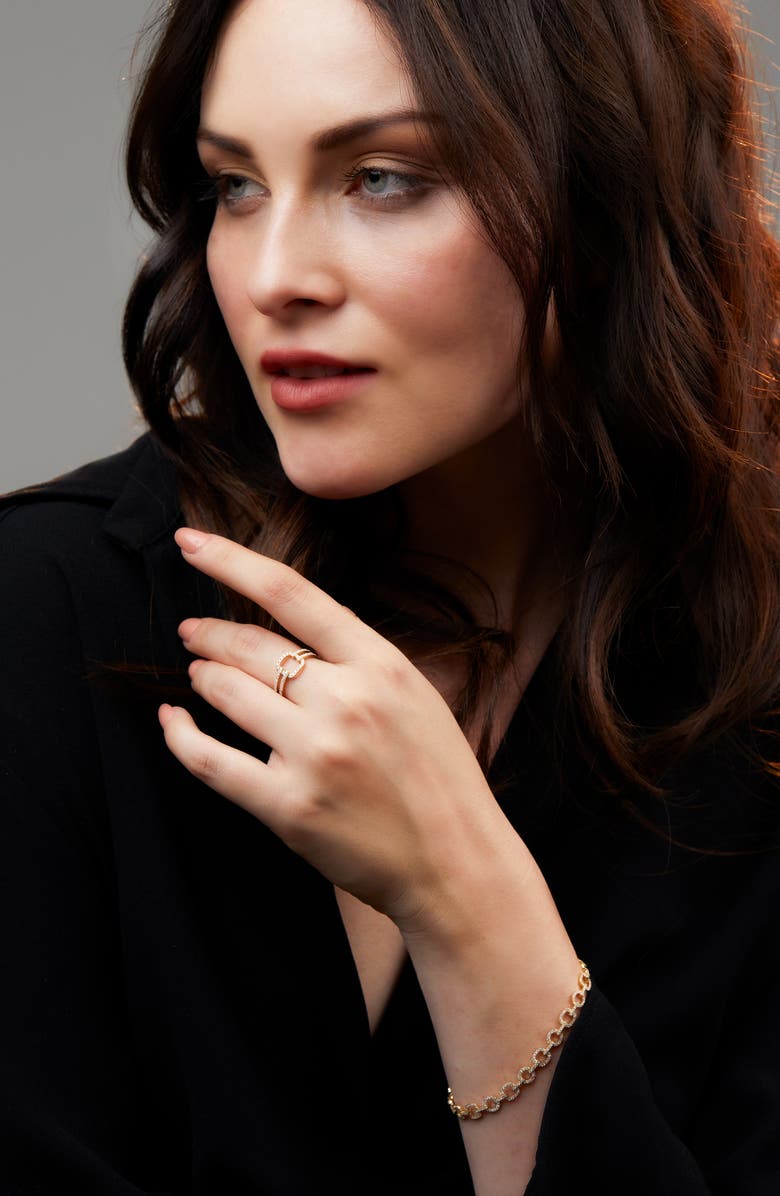 Bony Levy Varda Pavé Diamond Bracelet, Alternate, color,