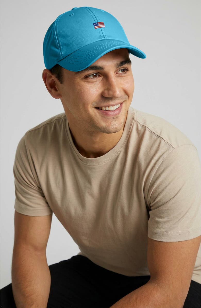 Dalix USA Flag Dad Cap, Alternate, color, Royal Blue