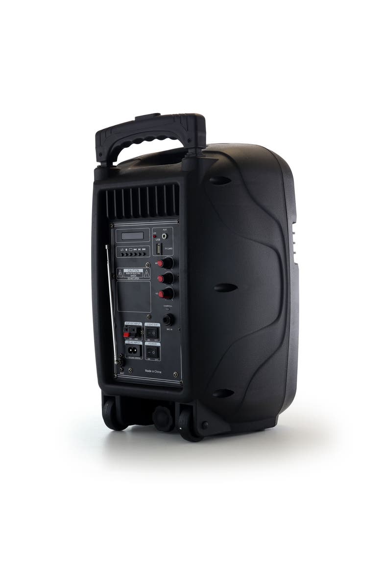 Befree Sound 8in 400 Watts Bluetooth Portable Party Speaker with Reactive Lights, Alternate, color, Black