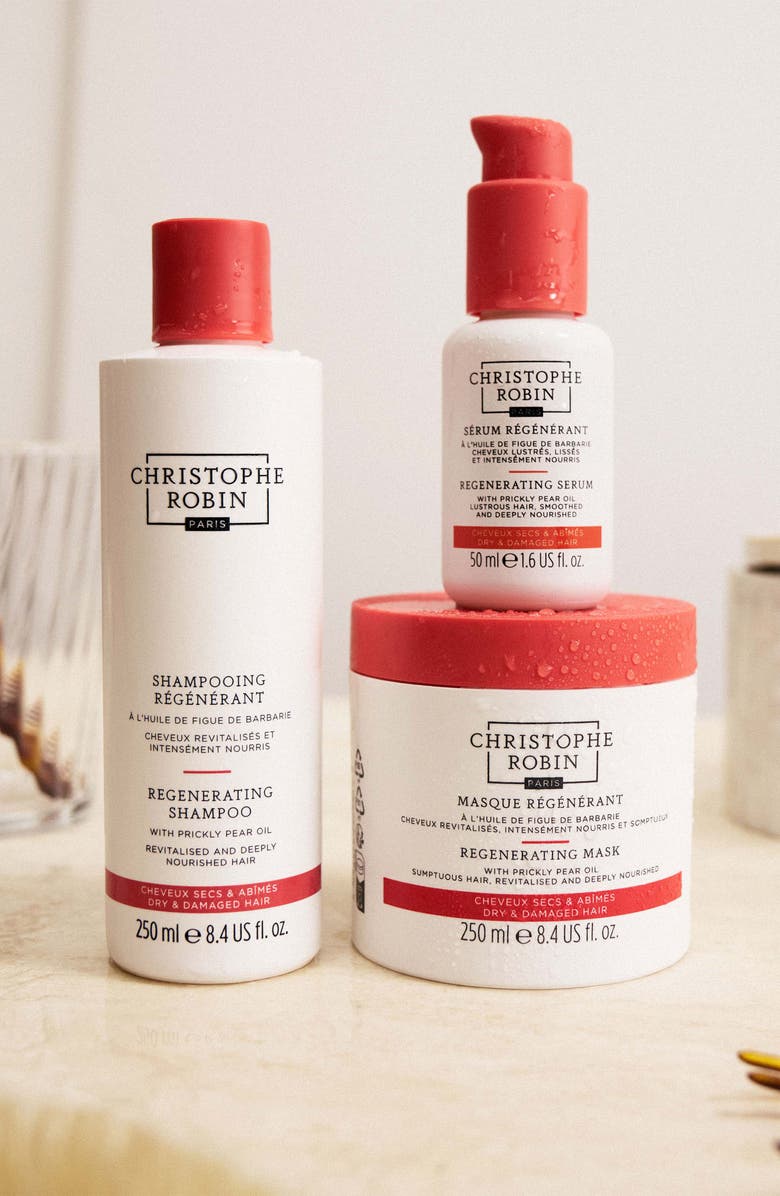 Christophe Robin Regenerating Shampoo with Prickly Pear Oil, Alternate, color,