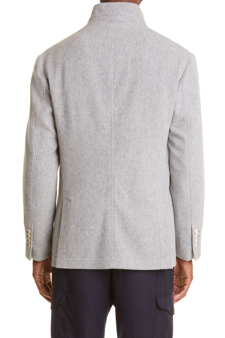 Patch Pocket Cashmere Jacket, Alternate, color, C2148-PEARL GREY