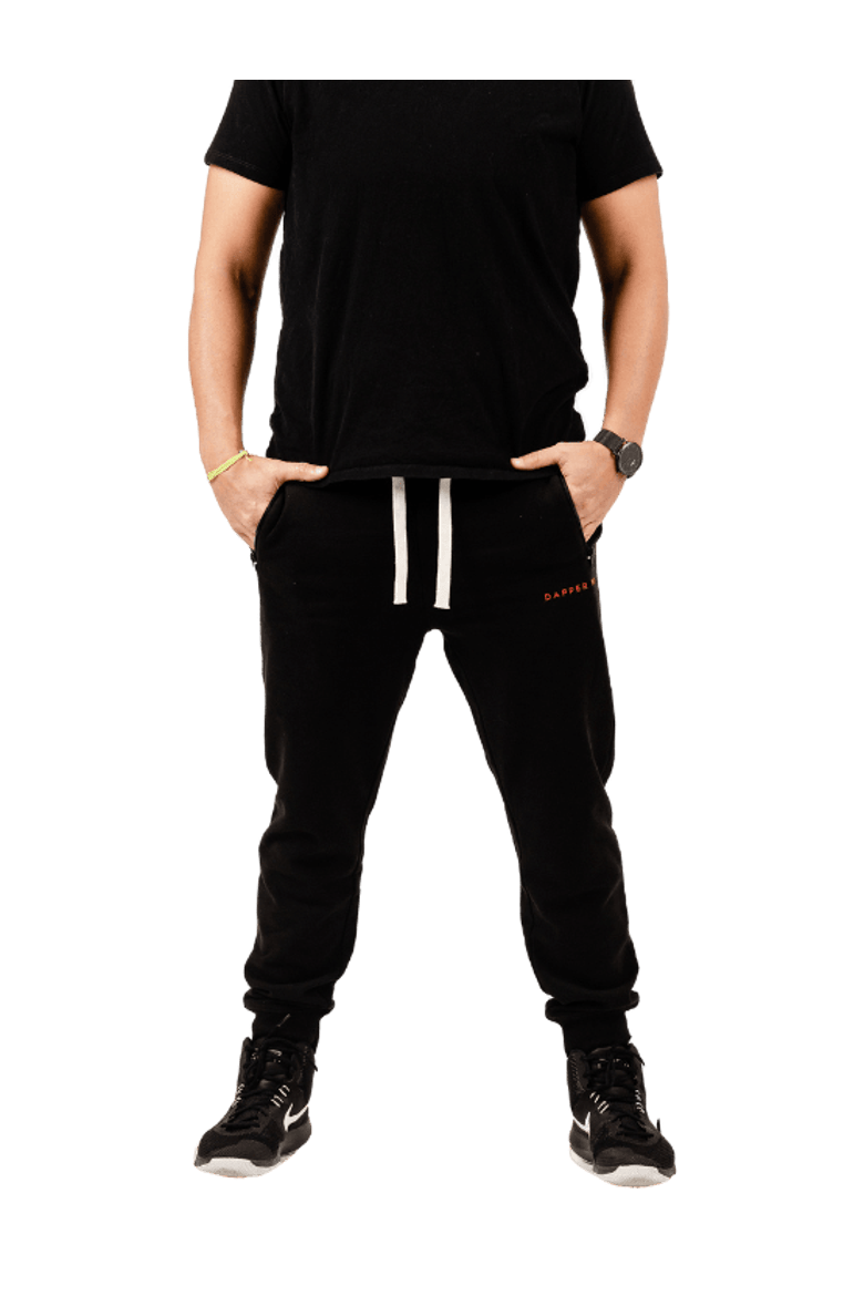 Black DB Joggers, Alternate, color, Black