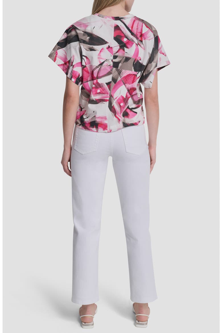 Print Tee Shirt, Alternate, color, SPRING WISPS