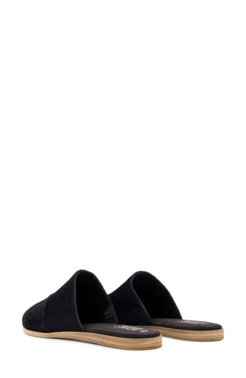 Toms Jade Leather Flat In Blue