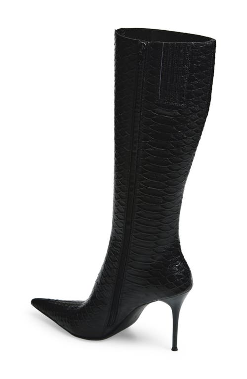 Jeffrey Campbell Proposal Pointed Toe Boot In Black