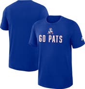 Nike Men's Nike Royal New England Patriots Rewind Slub T-Shirt