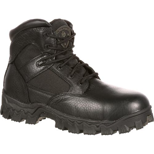 Rocky Waterproof Composite Toe Waterproof Duty Boot In Black