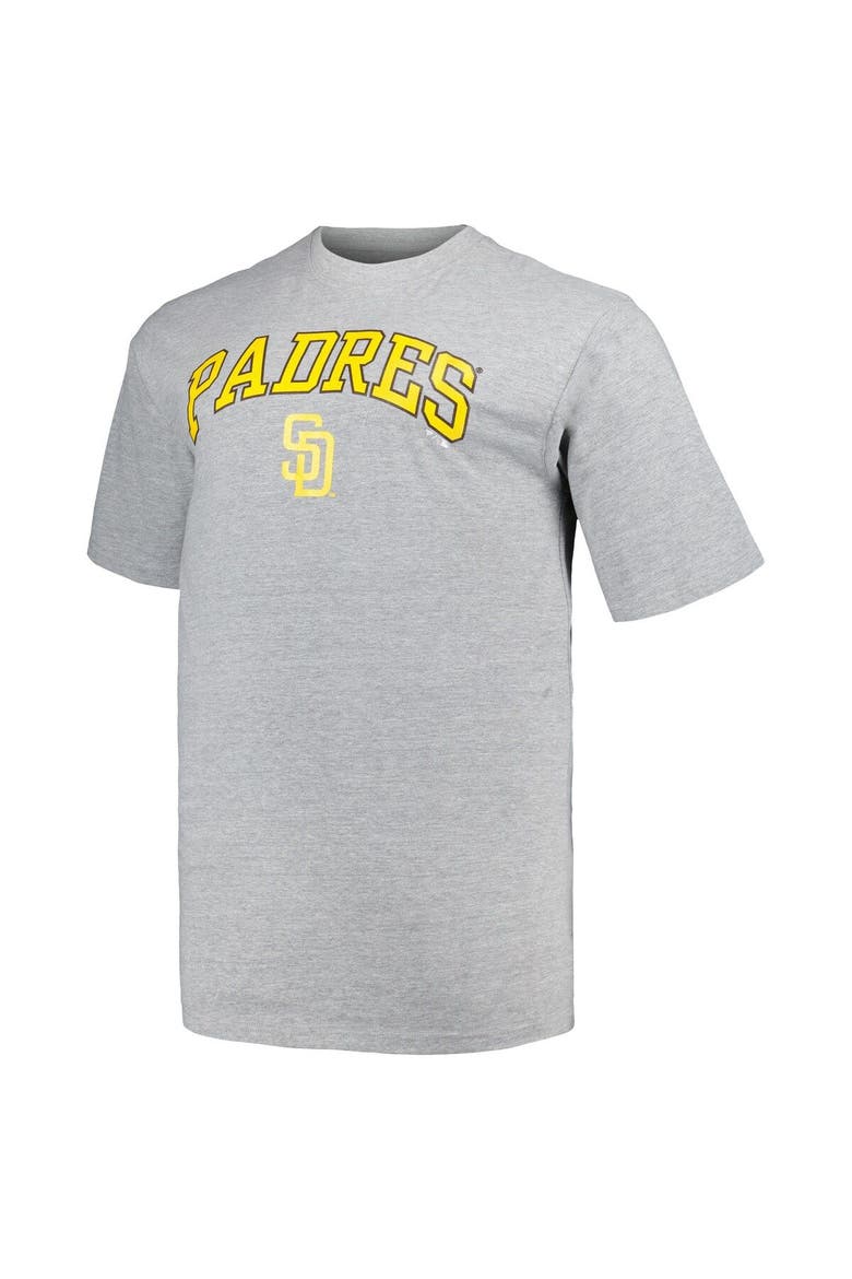 Men's Profile Black/Heather Gray San Diego Padres Big & Tall T-Shirt Combo Pack, Alternate, color, Black